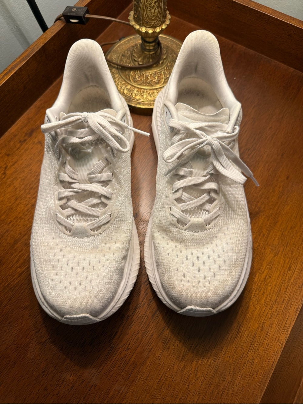Hoka One One Mach 6 Women's White Sneakers
